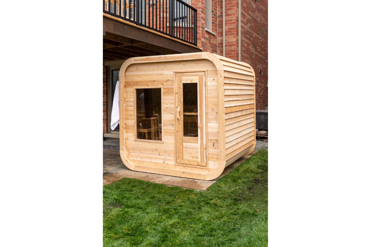 Dundalk Leisure Canadian Timber Luna Traditional Outdoor Sauna CTC22LU