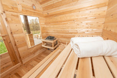 Dundalk Leisure Canadian Timber Luna Traditional Outdoor Sauna CTC22LU