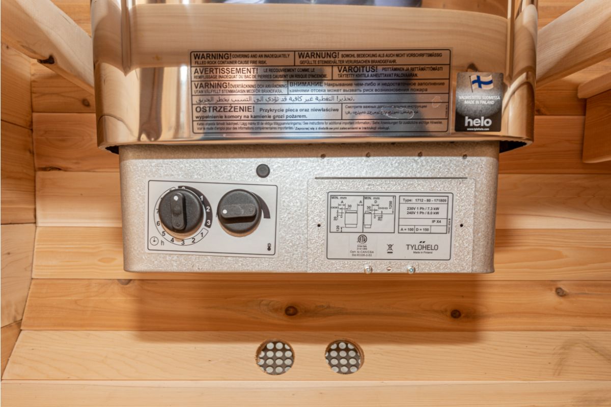 Dundalk Leisure Canadian Timber Luna Traditional Outdoor Sauna CTC22LU