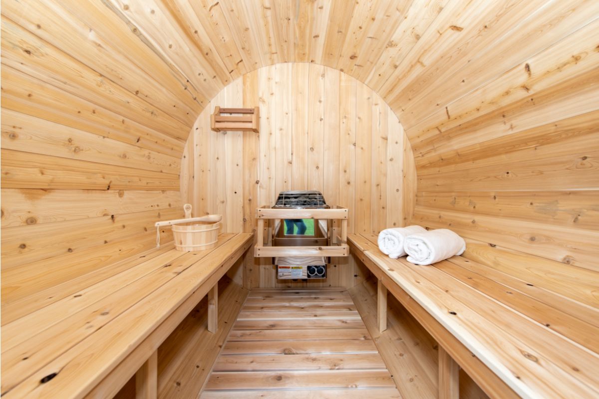 Dundalk Leisure Craft Canadian Timber Harmony 4 -Person sauna CTC22W