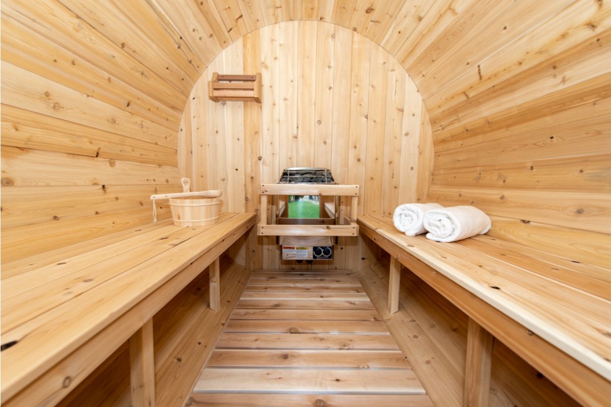 Dundalk Leisure Craft Canadian Timber Harmony 4 -Person sauna CTC22W