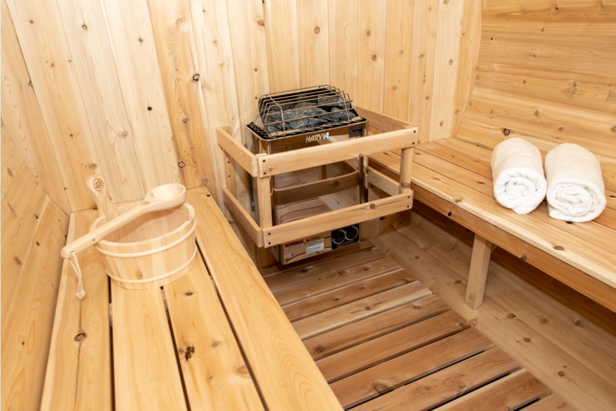 Dundalk Leisure Craft Canadian Timber Harmony 4 -Person sauna CTC22W