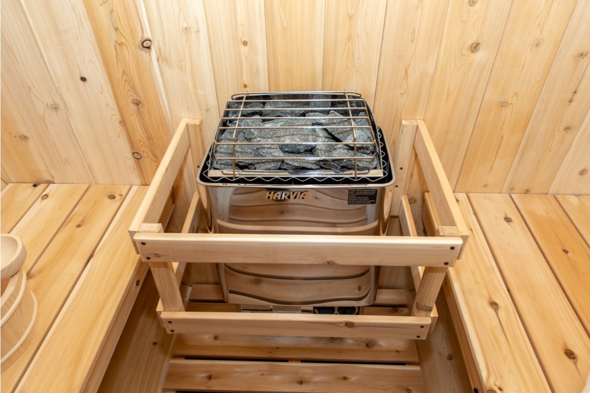 Dundalk Leisure Craft Canadian Timber Harmony 4 -Person sauna CTC22W