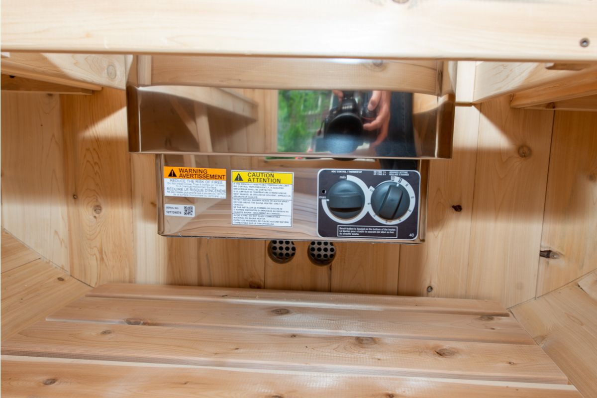 Dundalk Leisure Craft Canadian Timber Harmony 4 -Person sauna CTC22W