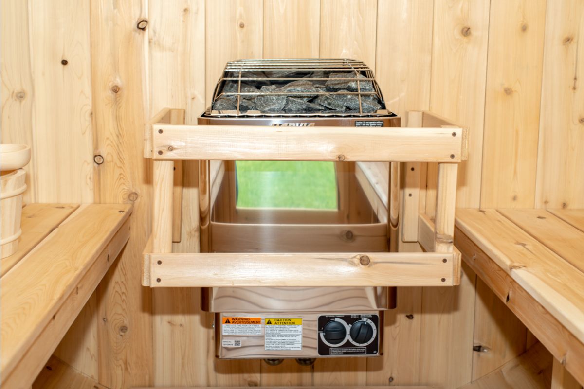 Dundalk Leisure Craft Canadian Timber Harmony 4 -Person sauna CTC22W