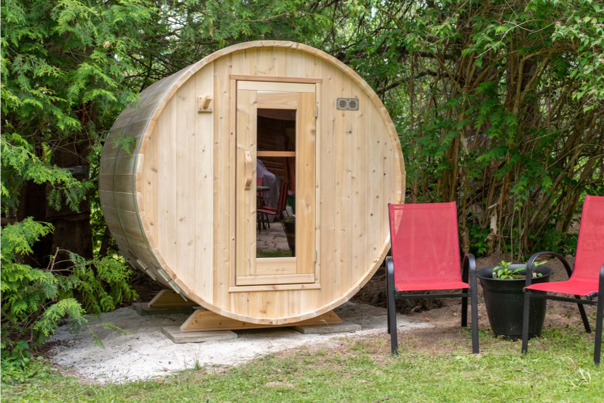 Dundalk Leisure Craft Canadian Timber Harmony 4 -Person sauna CTC22W