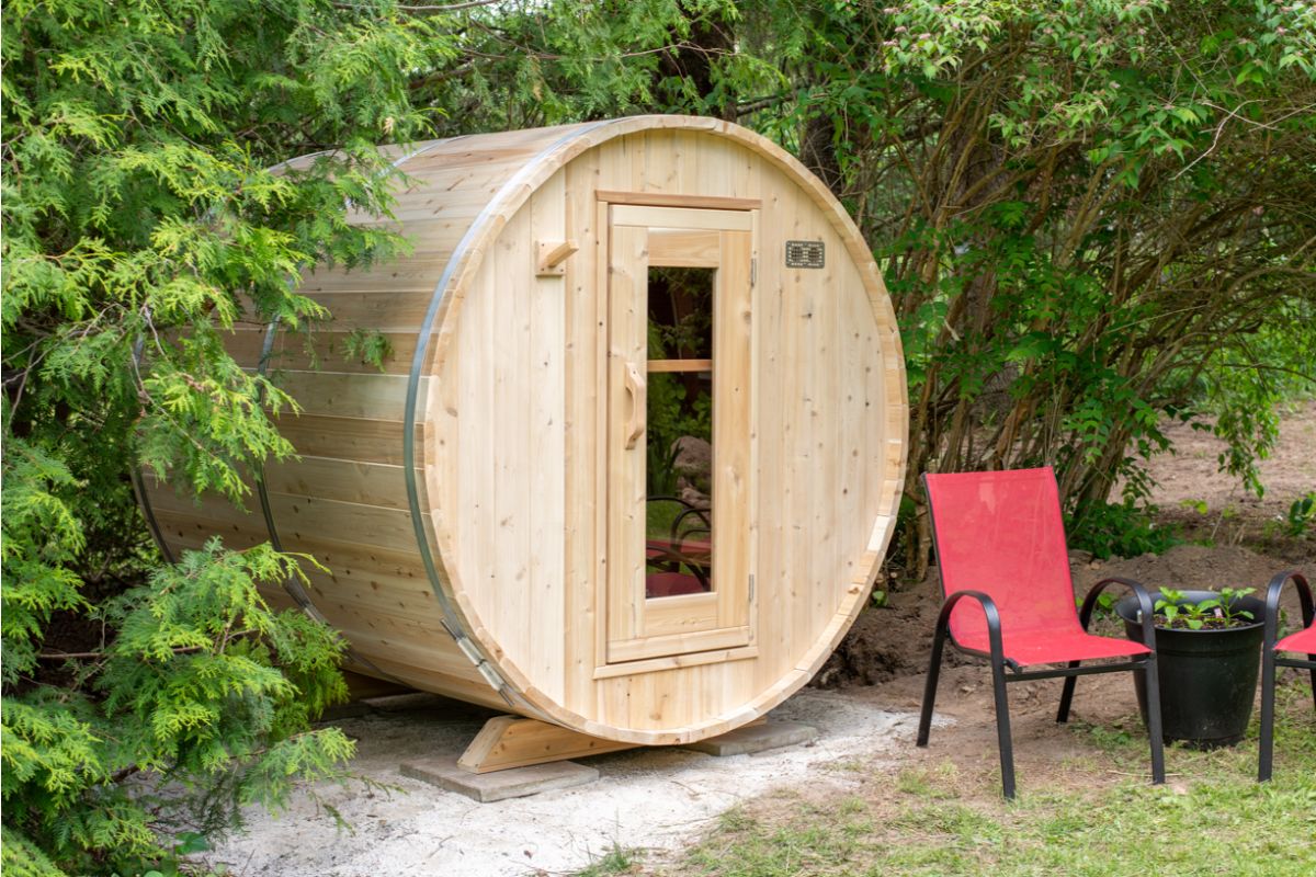 Dundalk Leisure Craft Canadian Timber Harmony 4 -Person sauna CTC22W