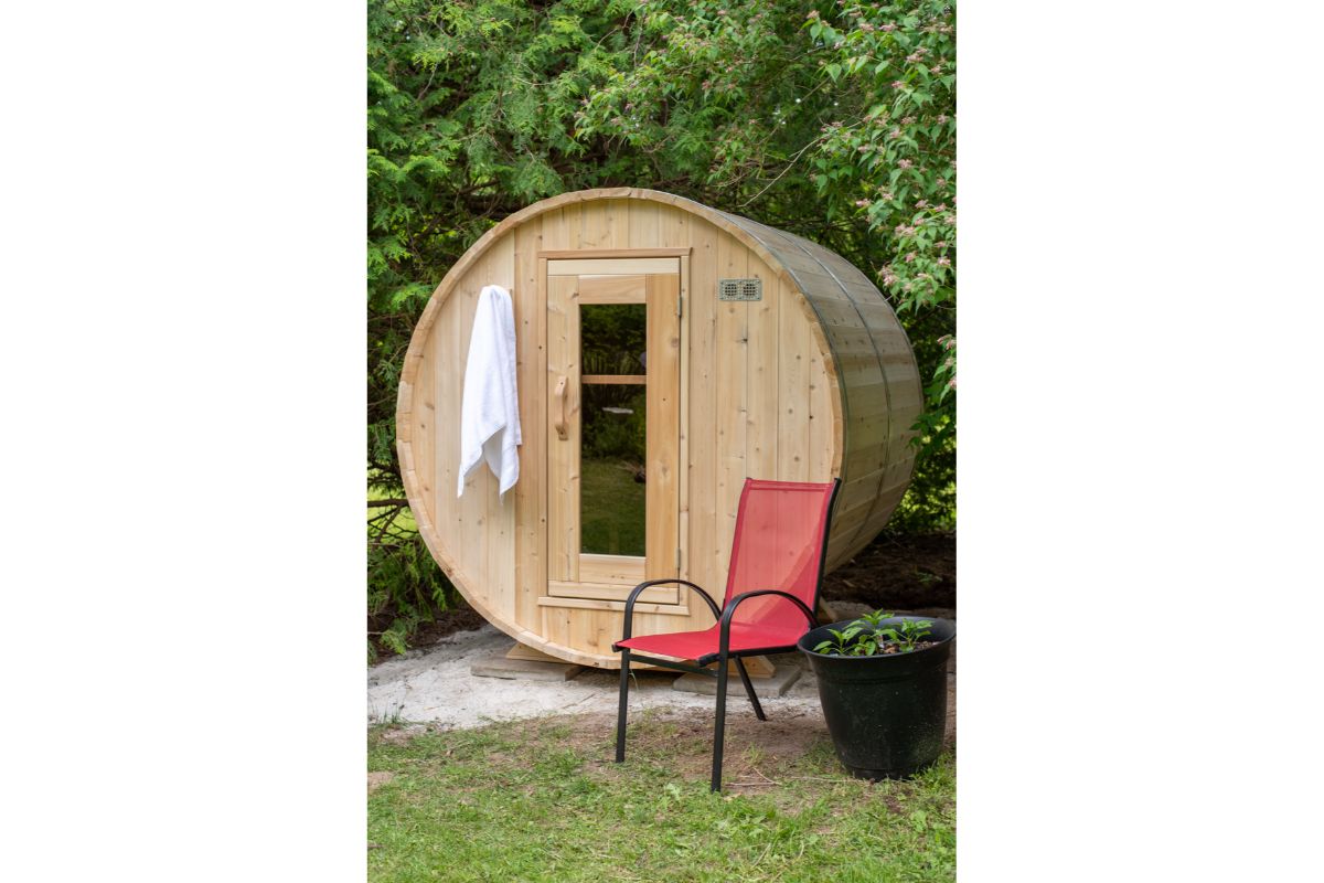Dundalk Leisure Craft Canadian Timber Harmony 4 -Person sauna CTC22W