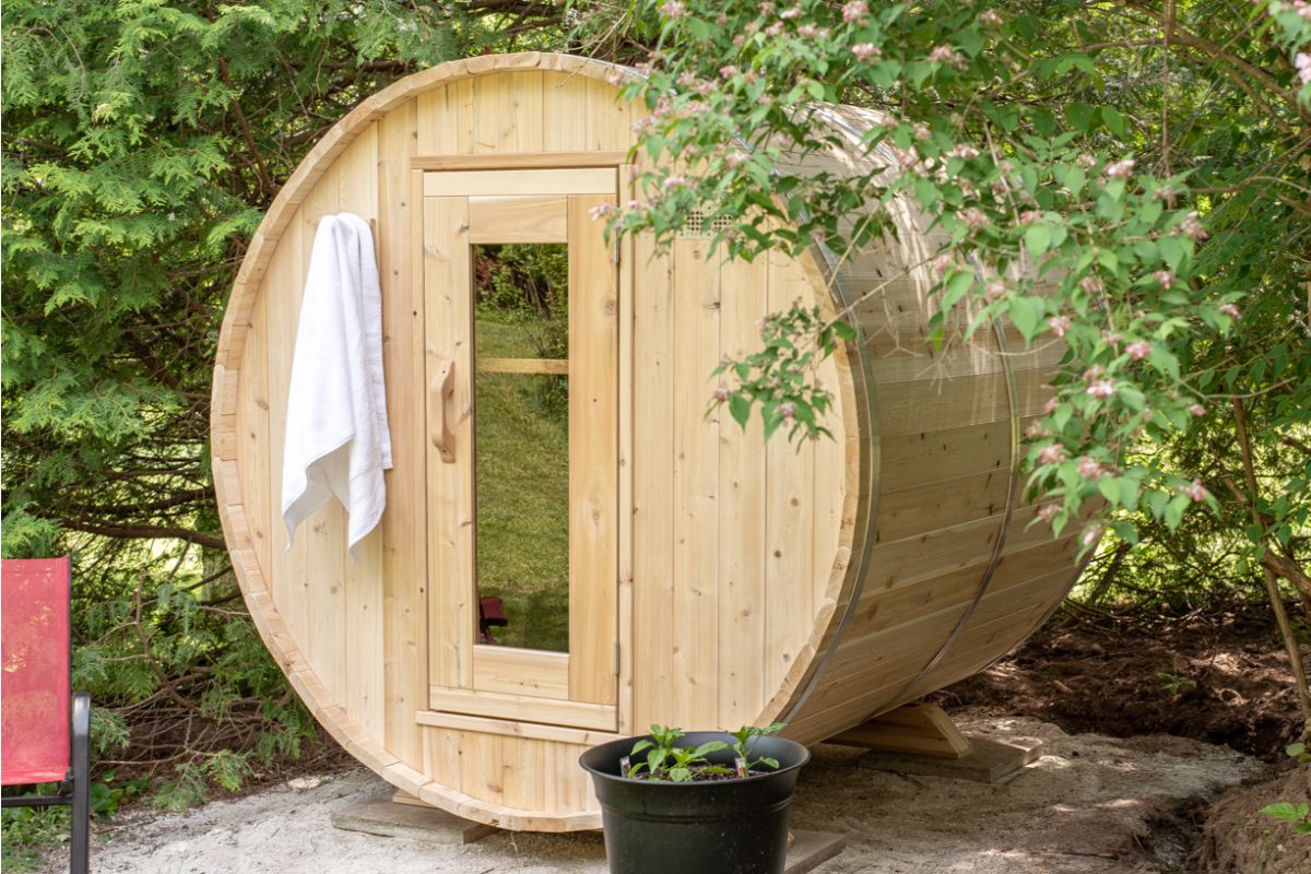 Dundalk Leisure Craft Canadian Timber Harmony 4 -Person sauna CTC22W
