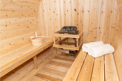 Dundalk Leisure Canadian Timber Tranquility Traditional Outdoor Sauna CTC2345