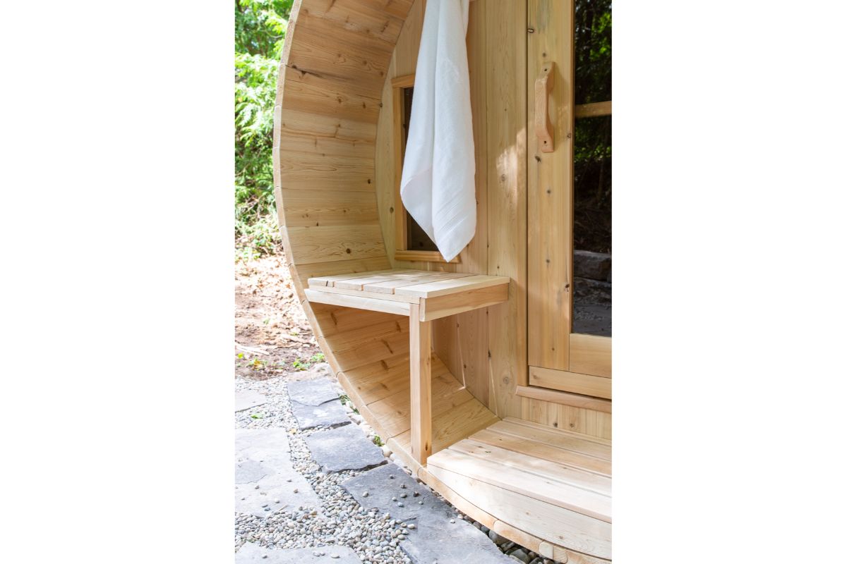 Dundalk Leisure Canadian Timber Tranquility Traditional Outdoor Sauna CTC2345