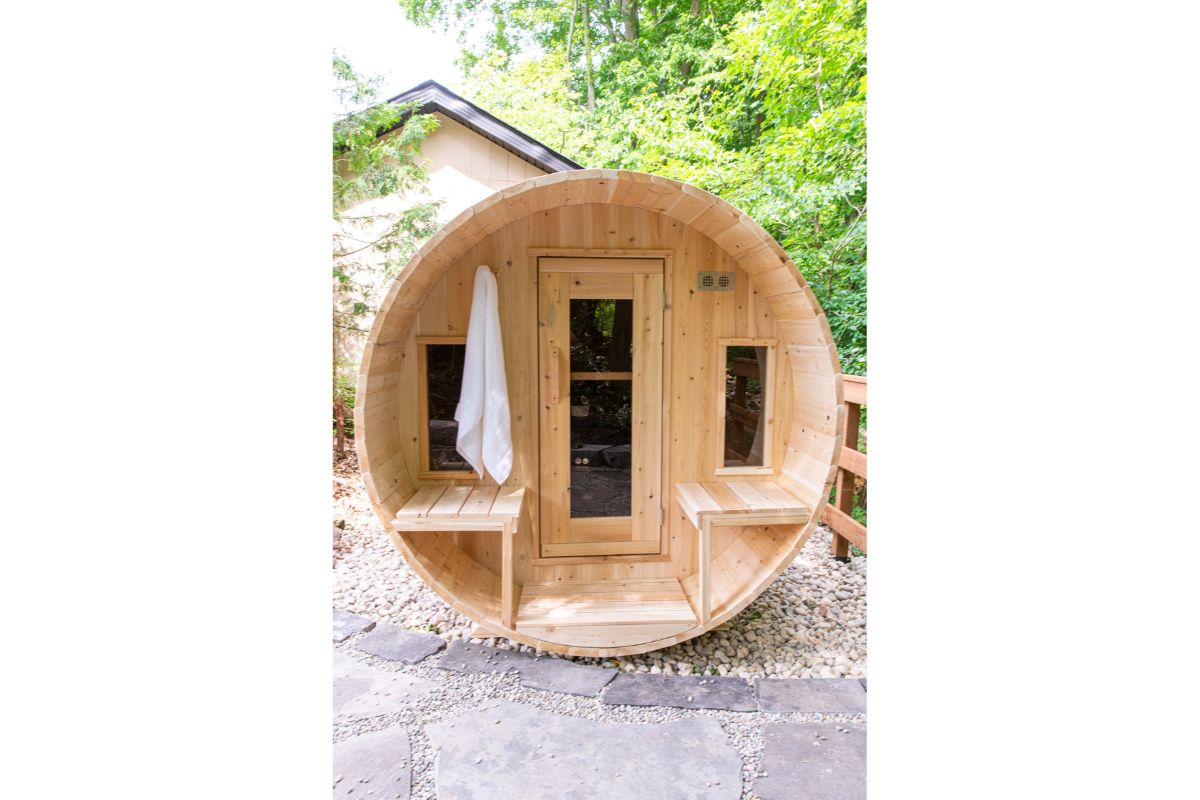 Dundalk Leisure Canadian Timber Tranquility Traditional Outdoor Sauna CTC2345