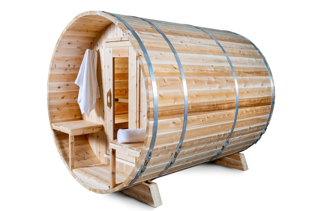 Dundalk Leisure Craft Canadian Timber Serenity Ooutdoor Sauna CTC2245W