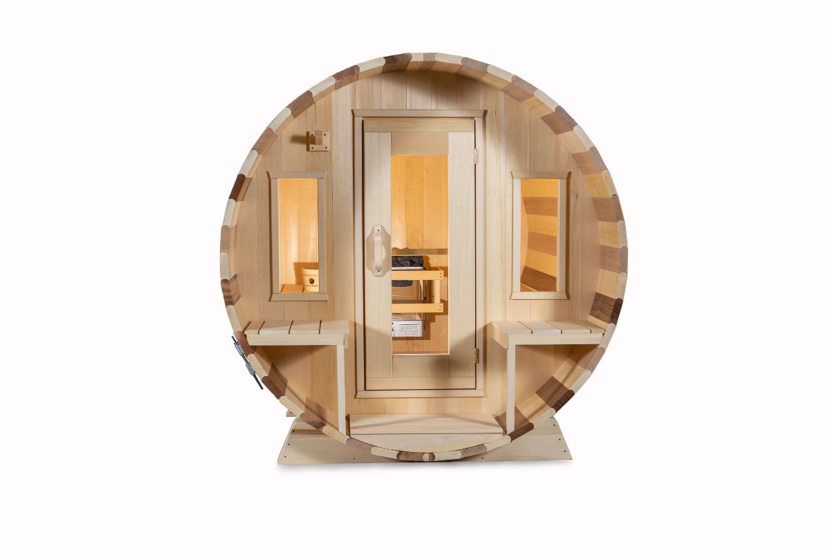 Dundalk Leisure Canadian Timber Tranquility Traditional Outdoor Sauna CTC2345