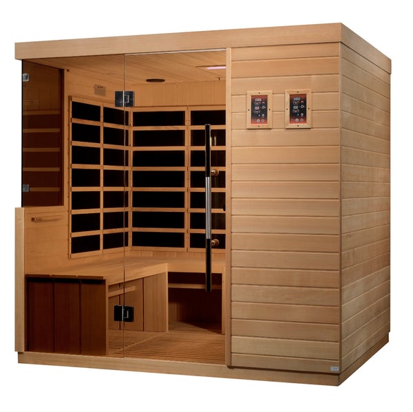 Golden Designs Dynamic La Sagrada 6 Person Ultra Low EMF FAR Infrared Sauna