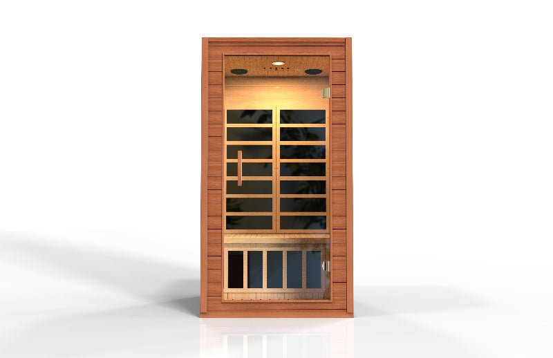 Golden Designs Dynamic Avila Elite 1-2-person Ultra Low EMF FAR Infrared Sauna