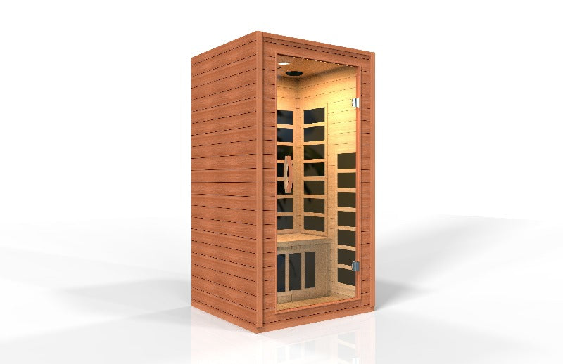 Golden Designs Dynamic Avila Elite 1-2-person Ultra Low EMF FAR Infrared Sauna