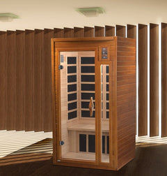 Golden Designs Dynamic Ultra Low EMF Far Infrared Sauna, Barcelona Elite Edition