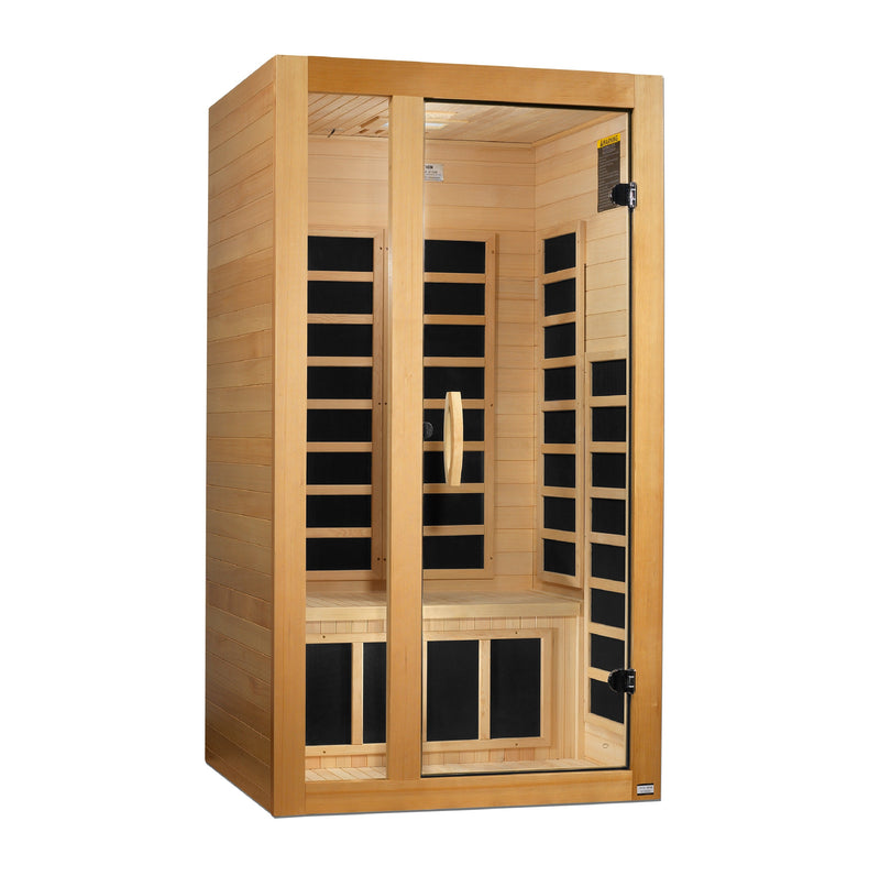 Golden Designs Gracia -1-2 Person Low EMF FAR Infrared Sauna