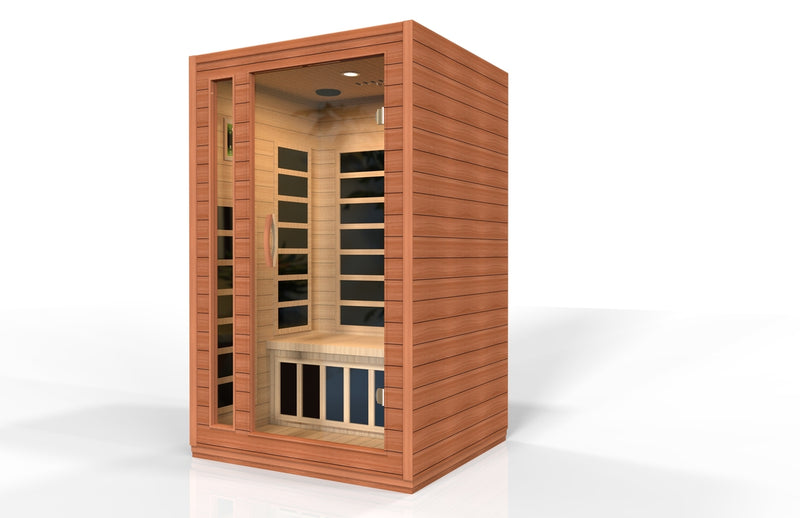 Golden Designs Dynamic Cordoba Elite 2-person Ultra Low EMF FAR Infrared Sauna