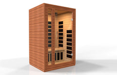 Golden Designs Dynamic Avila Elite 1-2-person Ultra Low EMF FAR Infrared Sauna