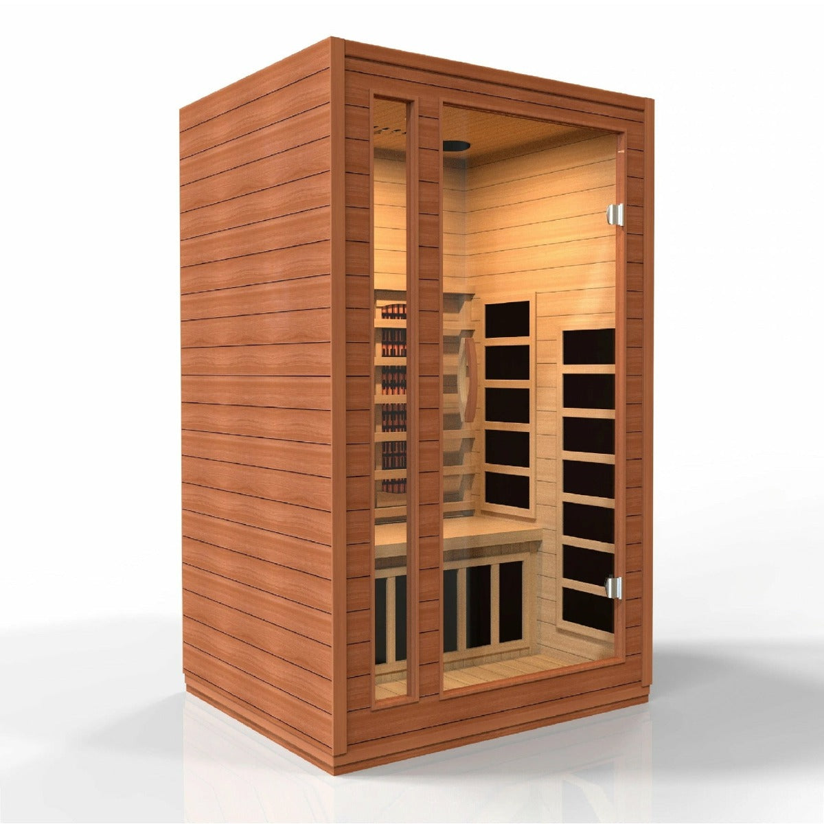 Golden Design Dynamic Cardoba 2-Person Full Spectrum  Near Zero EMF FAR Infrared Sauna