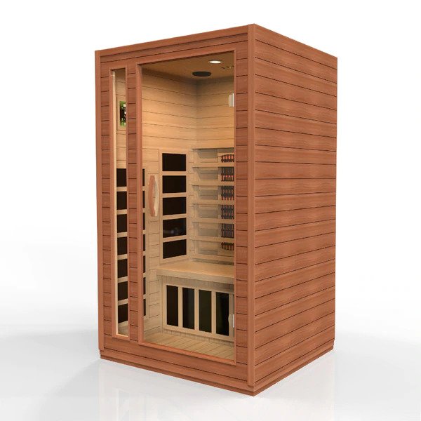 Golden Design Dynamic Cardoba 2-Person Full Spectrum  Near Zero EMF FAR Infrared Sauna