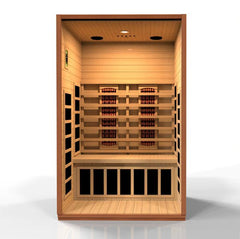Golden Design Dynamic Cardoba 2-Person Full Spectrum  Near Zero EMF FAR Infrared Sauna