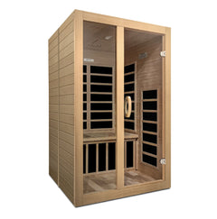 Golden Designs Santiago - 2 Person Low EMF FAR Infrared Sauna