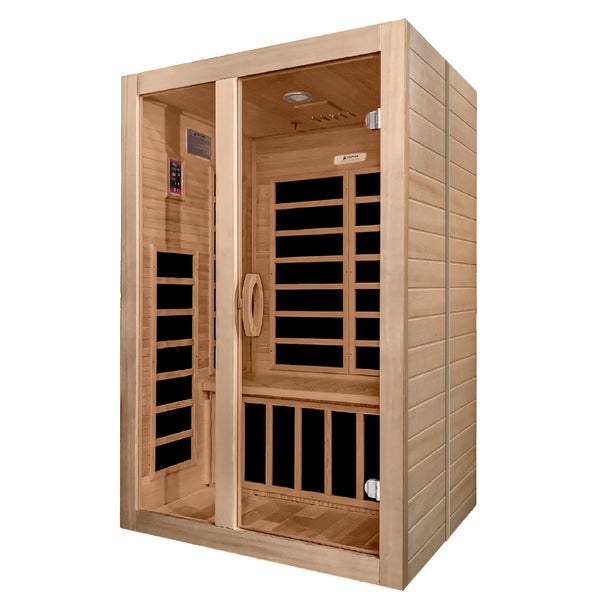 Golden Designs Santiago - 2 Person Low EMF FAR Infrared Sauna
