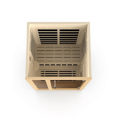 Golden Designs Dynamic Llumeneres 2 Person Ultra Low EMF FAR Infrared Sauna