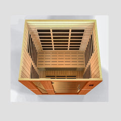 Golden Designs Dynamic Low EMF Far Infrared Sauna, Lugano Edition