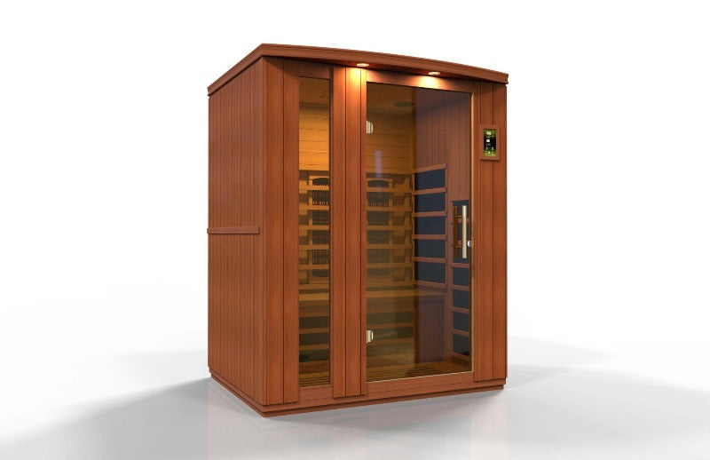 Golden Design Dynamic Lugano 3-Person Full Spectrum  Near Zero EMF FAR Infrared Sauna