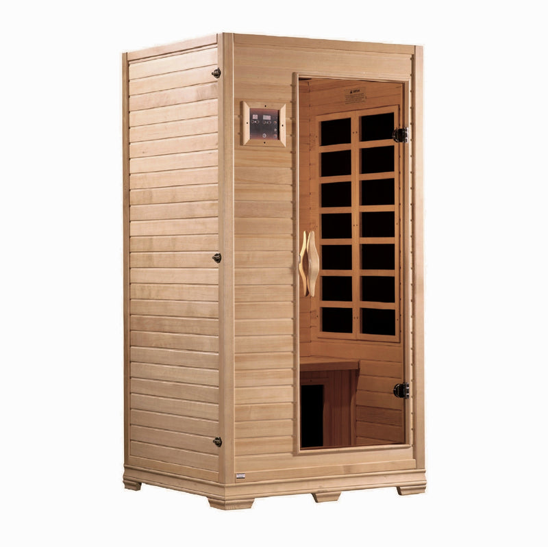 Golden Designs Studio Elite 1-2-person PureTech Near Zero EMF FAR Infrared Sauna