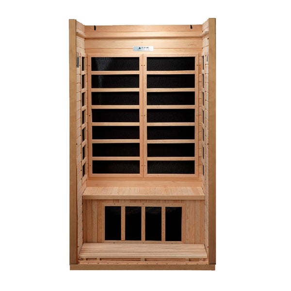 Golden Designs Geneva Elite 1-2-person PureTech Near Zero EMF FAR Infrared Sauna