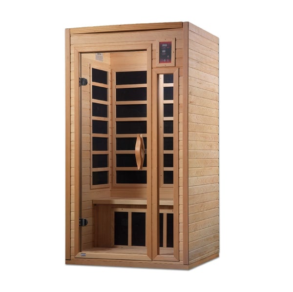 Golden Designs Geneva Elite 1-2-person PureTech Near Zero EMF FAR Infrared Sauna