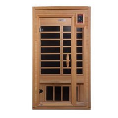 Golden Designs Geneva Elite 1-2-person PureTech Near Zero EMF FAR Infrared Sauna