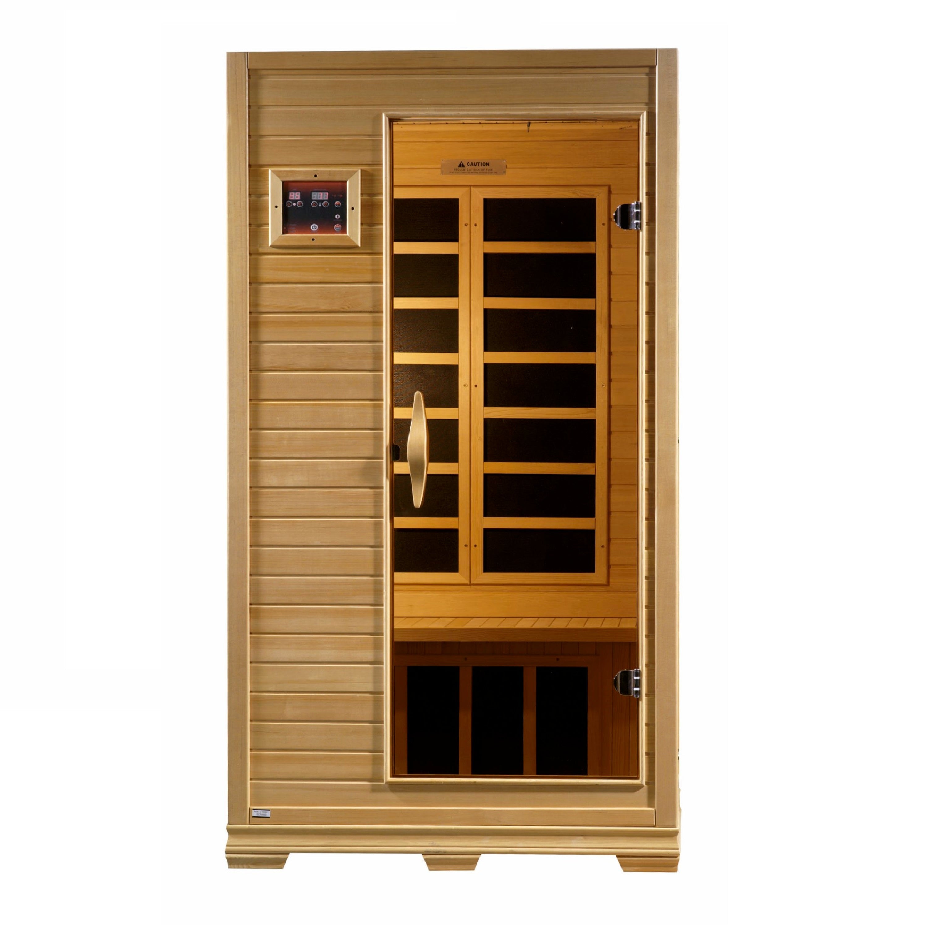 Golden Designs Studio Elite 1-2-person PureTech Near Zero EMF FAR Infrared Sauna