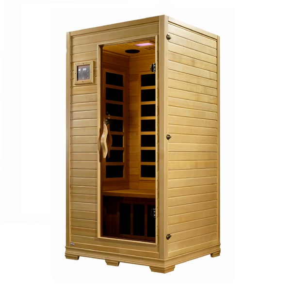 Golden Designs Studio Elite 1-2-person PureTech Near Zero EMF FAR Infrared Sauna