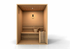 Golden Designs Sundsvall Edition 2 Person Traditional Steam Sauna