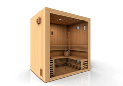 Golden Designs Copenhagen Edition 3 Person Traditional Steam Sauna