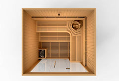 Golden Designs Osla Edition 6 Person Traditional Steam Sauna