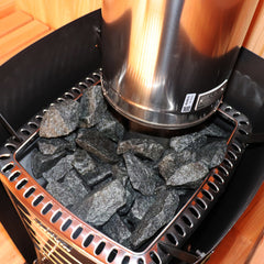 Aleko Hemlock Mobile Outdoor Sauna with Trailer