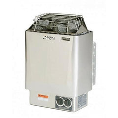Harvia KIP Series Stainless Steel Sauna Heater at 240V 1PH with Built-In Time and Temperature Controls