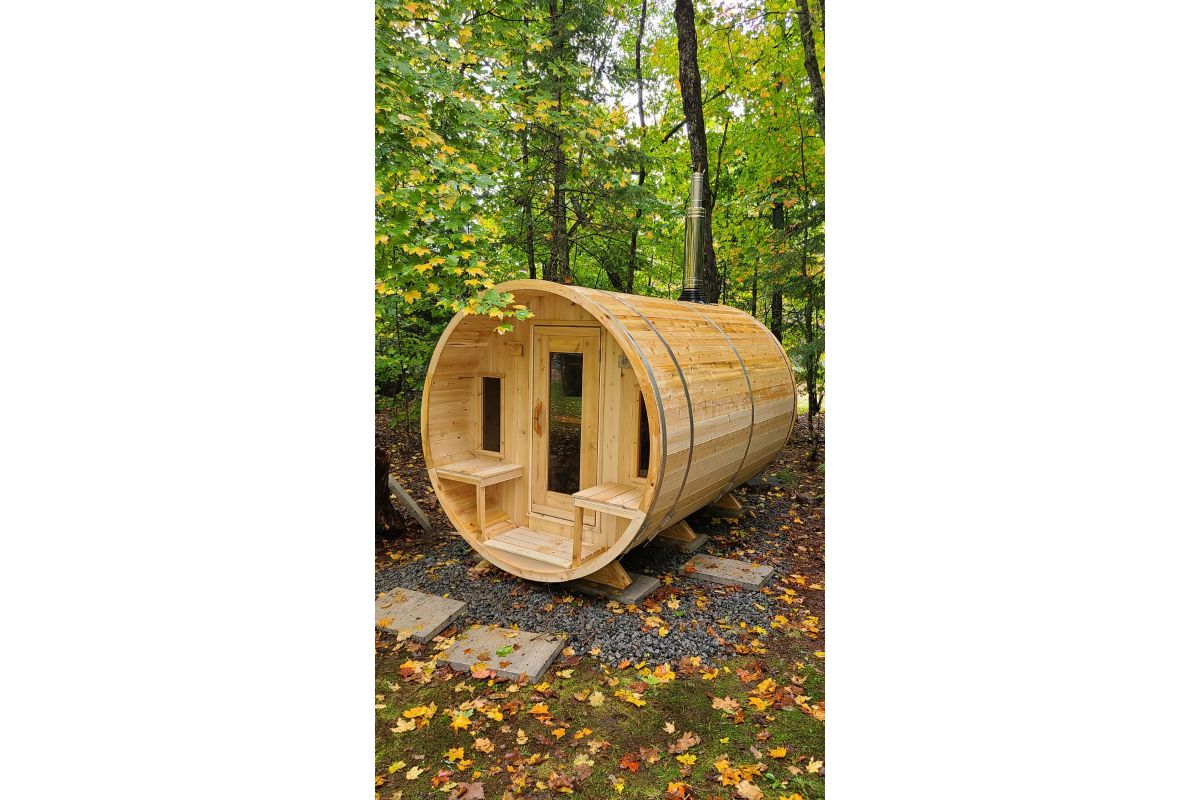 Dundalk Leisure Canadian Timber Tranquility Traditional Outdoor Sauna CTC2345