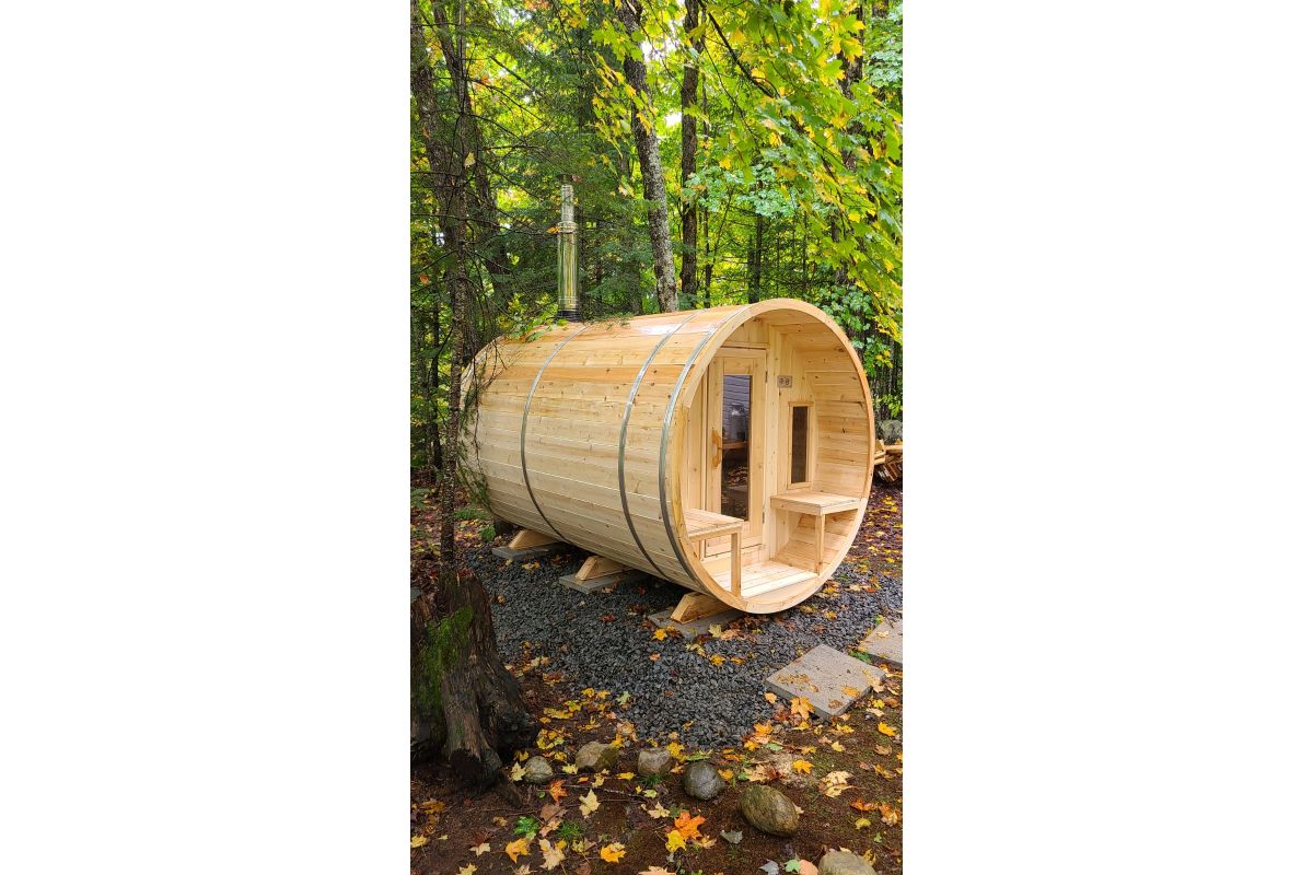 Dundalk Leisure Canadian Timber Tranquility Traditional Outdoor Sauna CTC2345