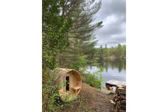 Dundalk Leisure Craft Canadian Timber Serenity Ooutdoor Sauna CTC2245W