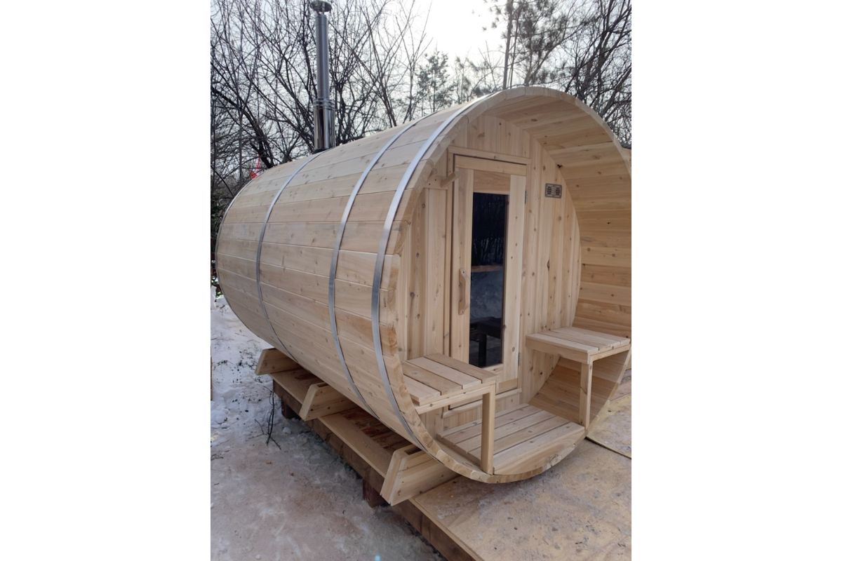 Dundalk Leisure Craft Canadian Timber Serenity Ooutdoor Sauna CTC2245W