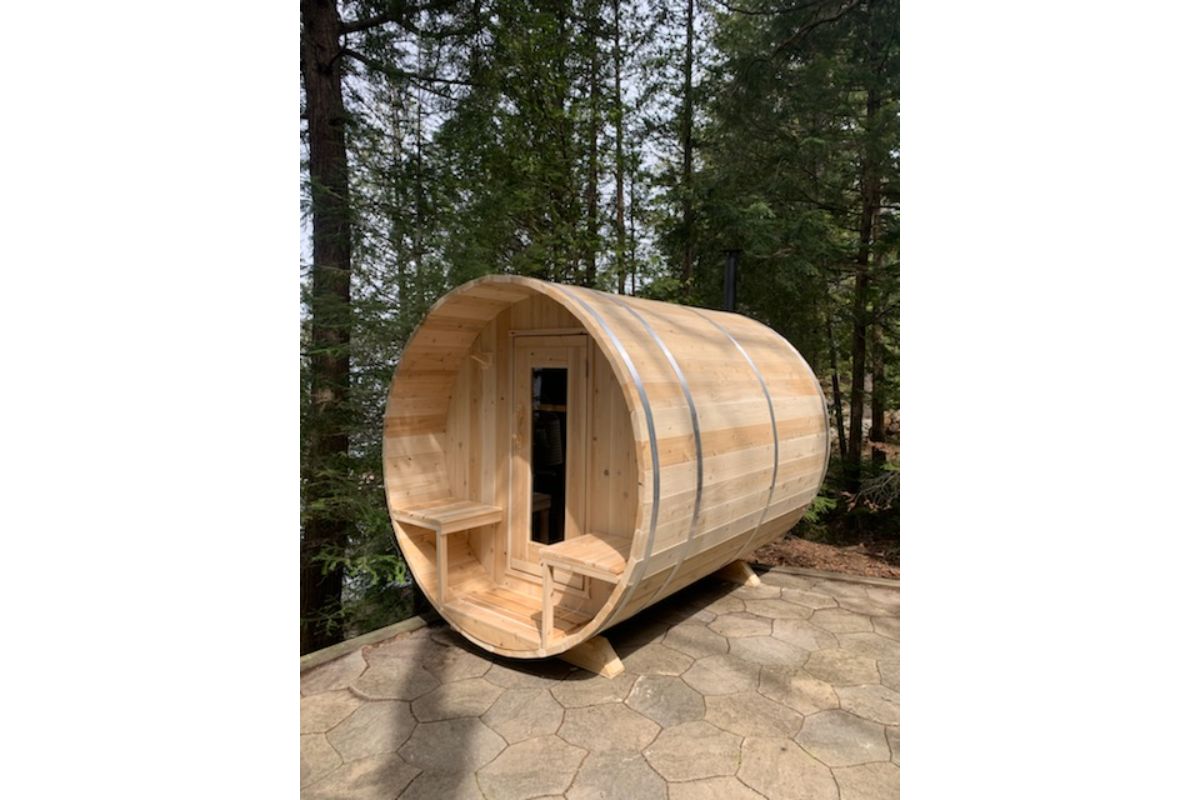 Dundalk Leisure Craft Canadian Timber Serenity Ooutdoor Sauna CTC2245W