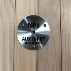 Golden Designs Maxxus Bellevue 3 person Low EMF FAR Infrared Sauna Canadian Hemlock
